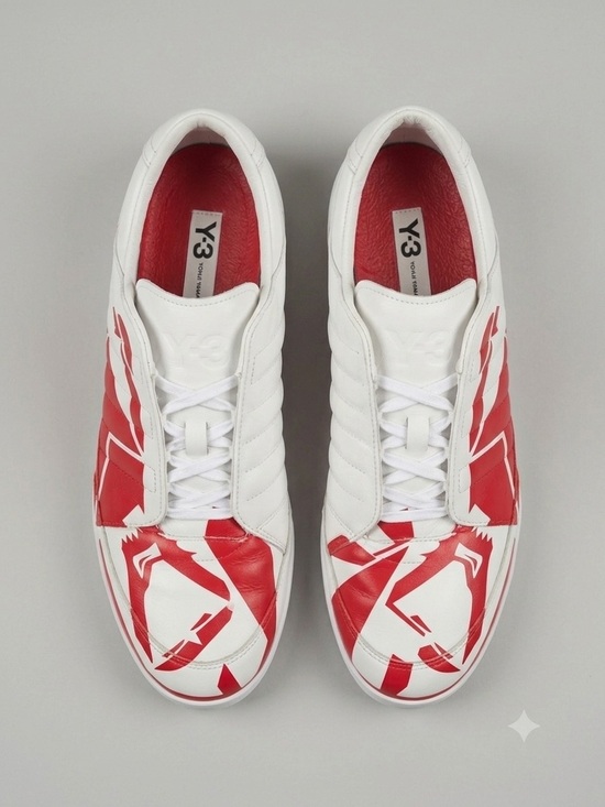 VINTAGE 2008 Adidas Y-3 Yohji Yamamoto Leather Sneakers (Men\'s) main image 4